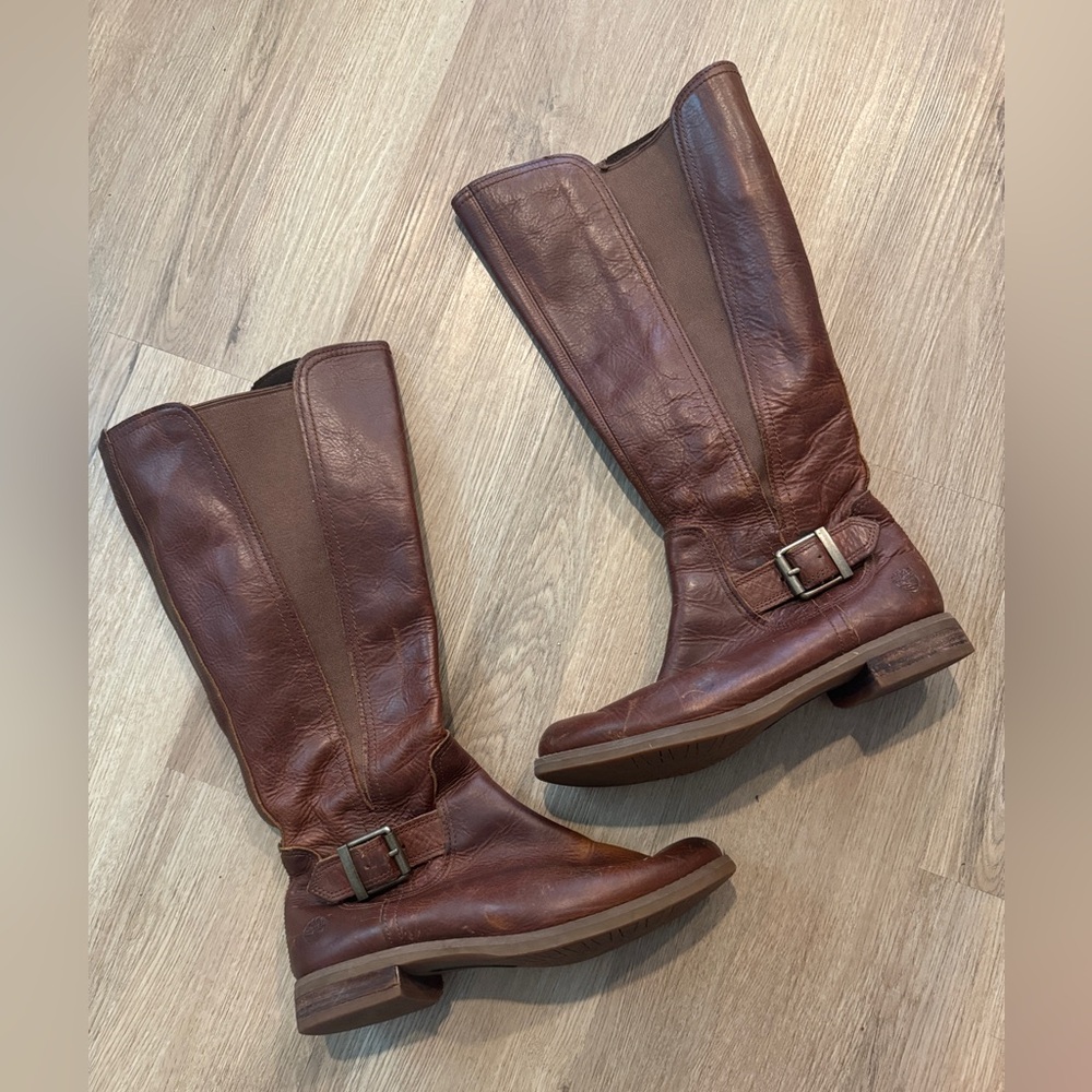 Timberland earthkeepers Savin hill tall medium shaft woman’s riding boots